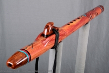 Eastern Red Cedar Native American Flute, Minor, Mid A-4, #L43AL (1)
